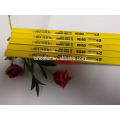 Rectangular Builder Wooden Carpenter Pencil